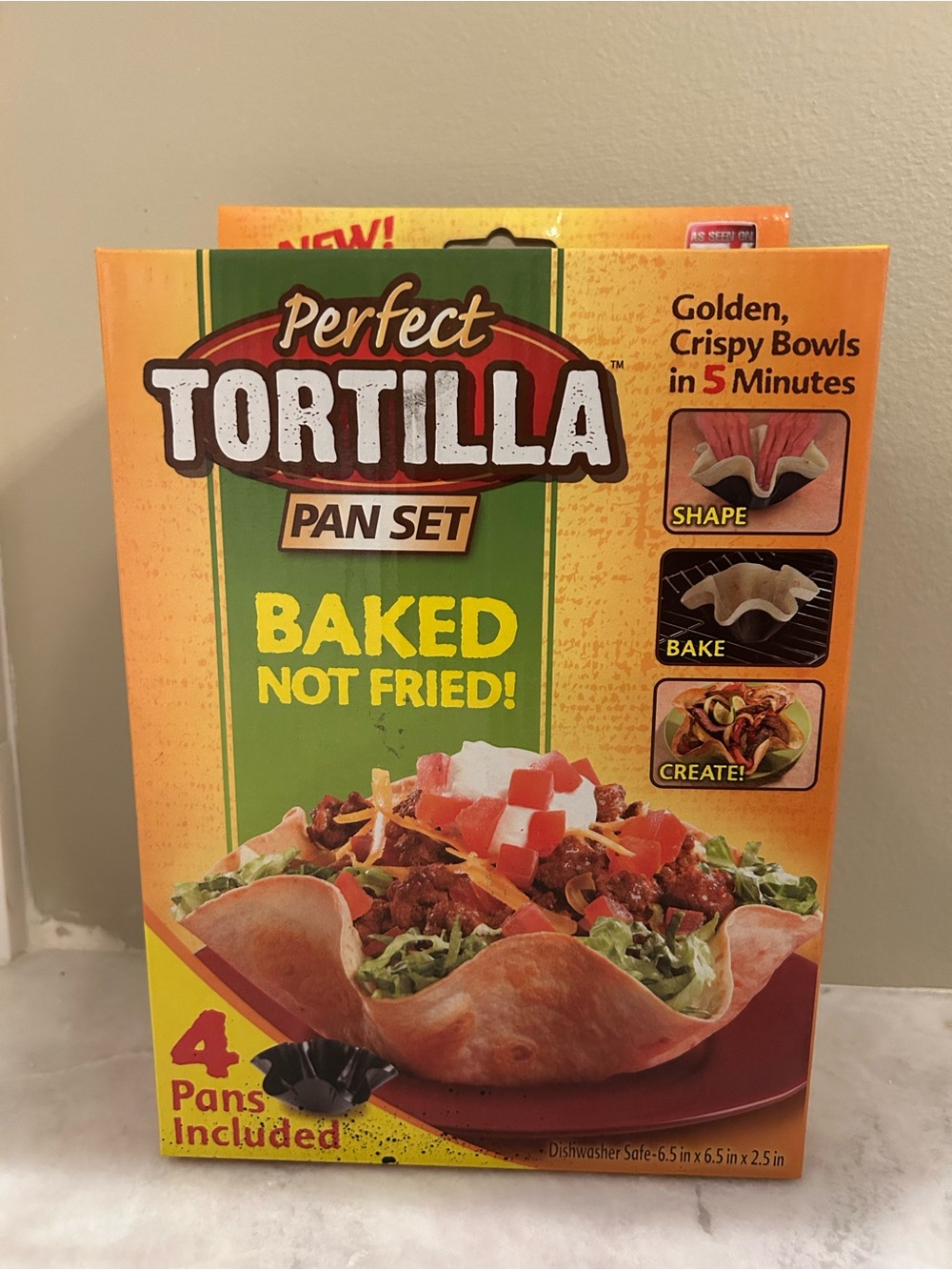 Brand New Perfect Tortilla Pan Set